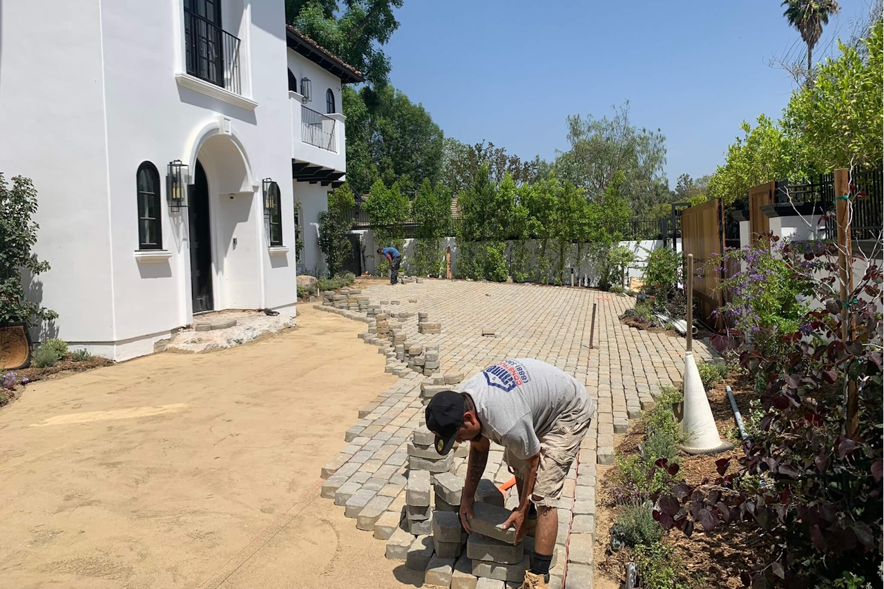 Eminent Pavers & Construction installation
