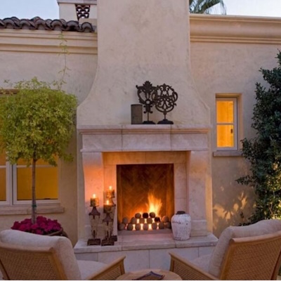 orco outdoor fireplace serie